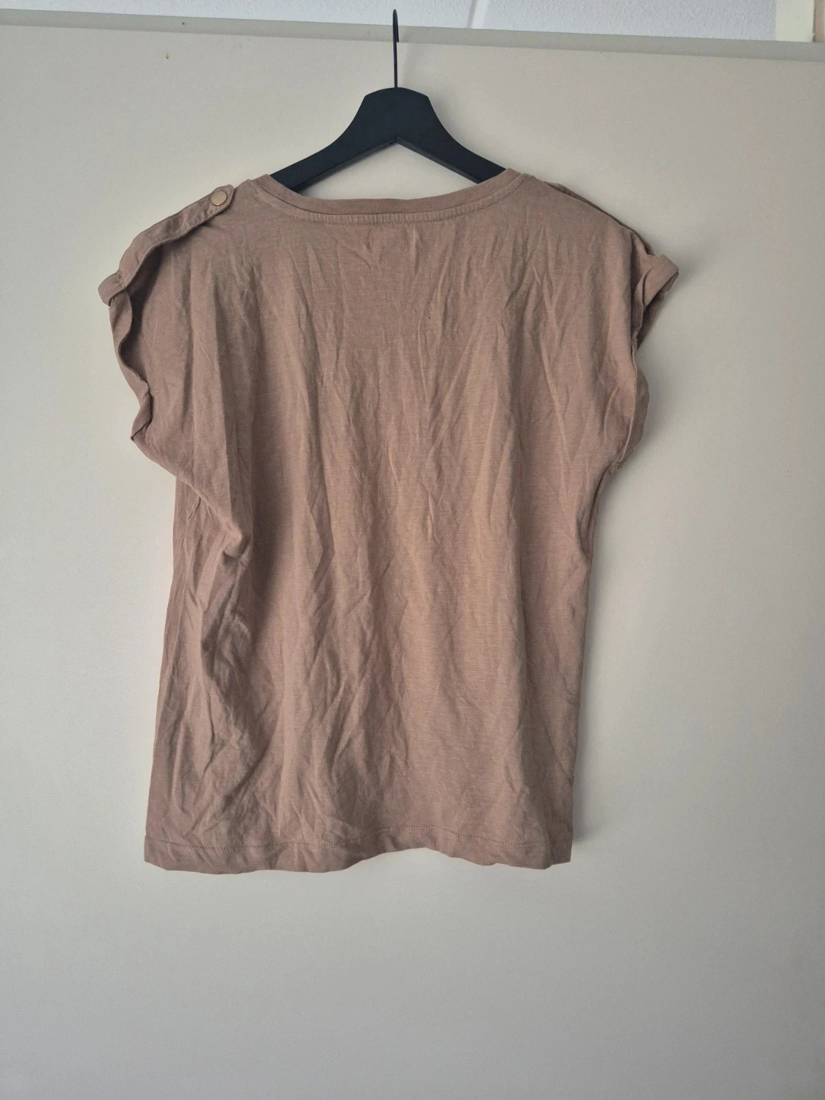 True Spirit taupe T-shirt met schouderdetails – maat XL – photo 3
